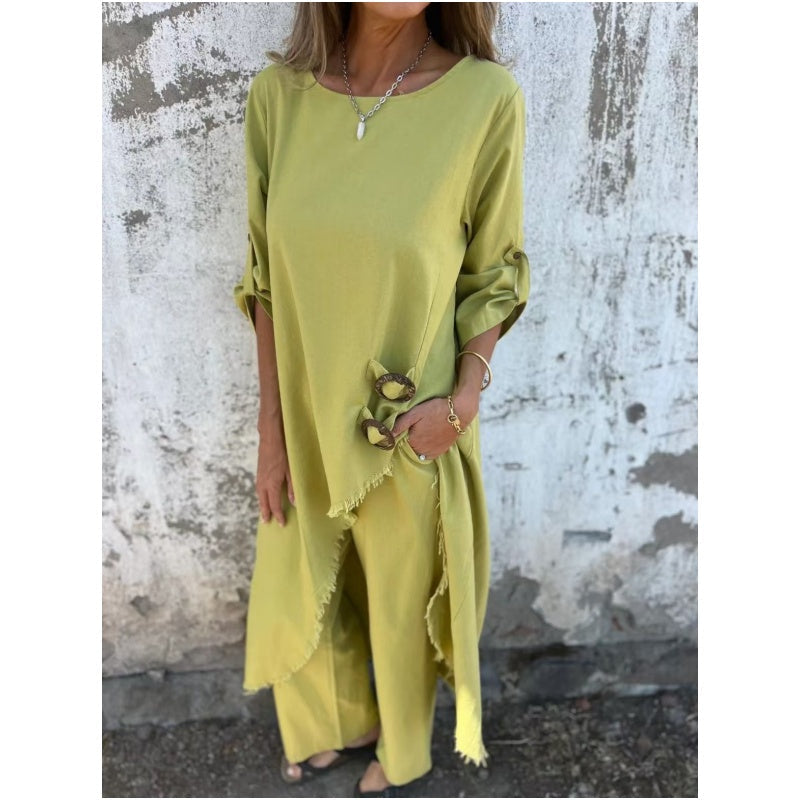 Linen Tunic and trousers set